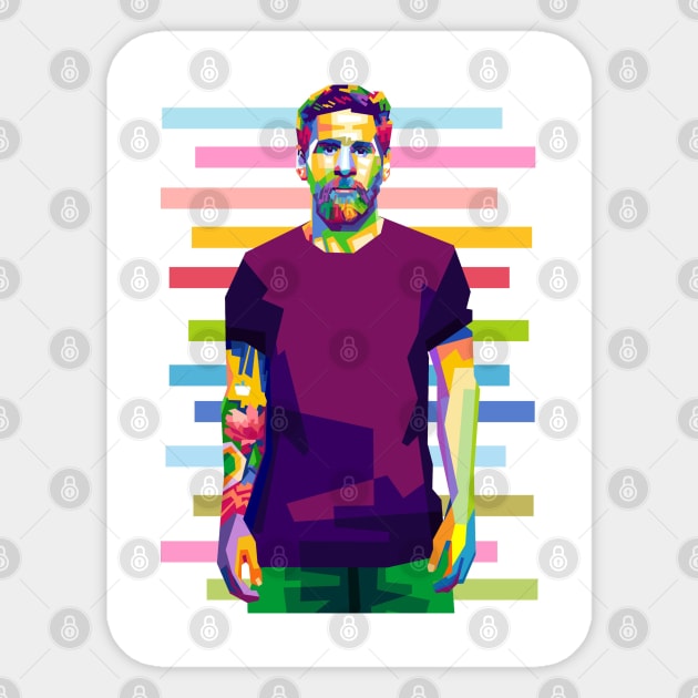 LIONEL MESSI Sticker by erikhermawann22